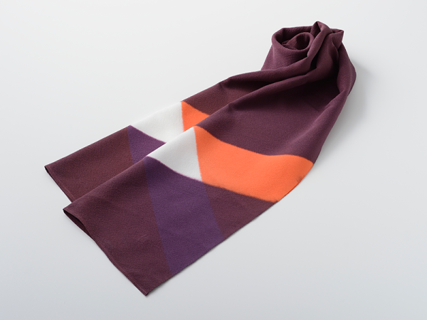 KIZOME_IRODORI_Scarf_square_red