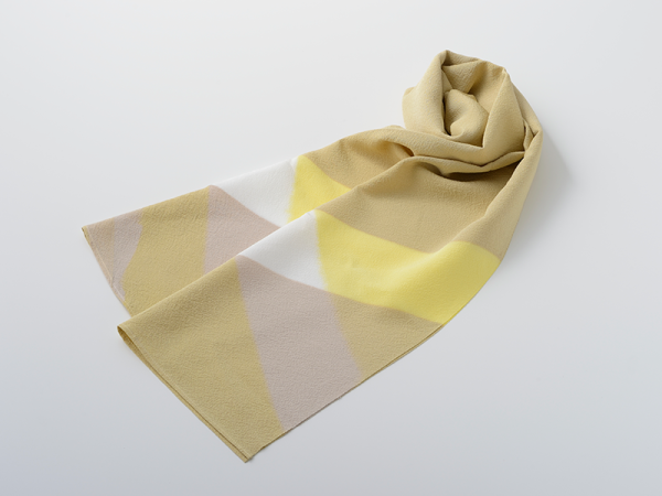KIZOME_IRODORI_Scarf_square_yellow