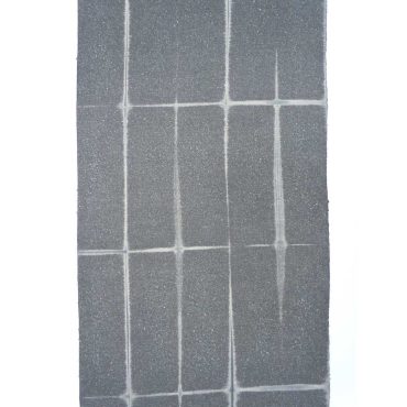 輝染作 絞り帯 本ろうたたき入り板締め絞り発表